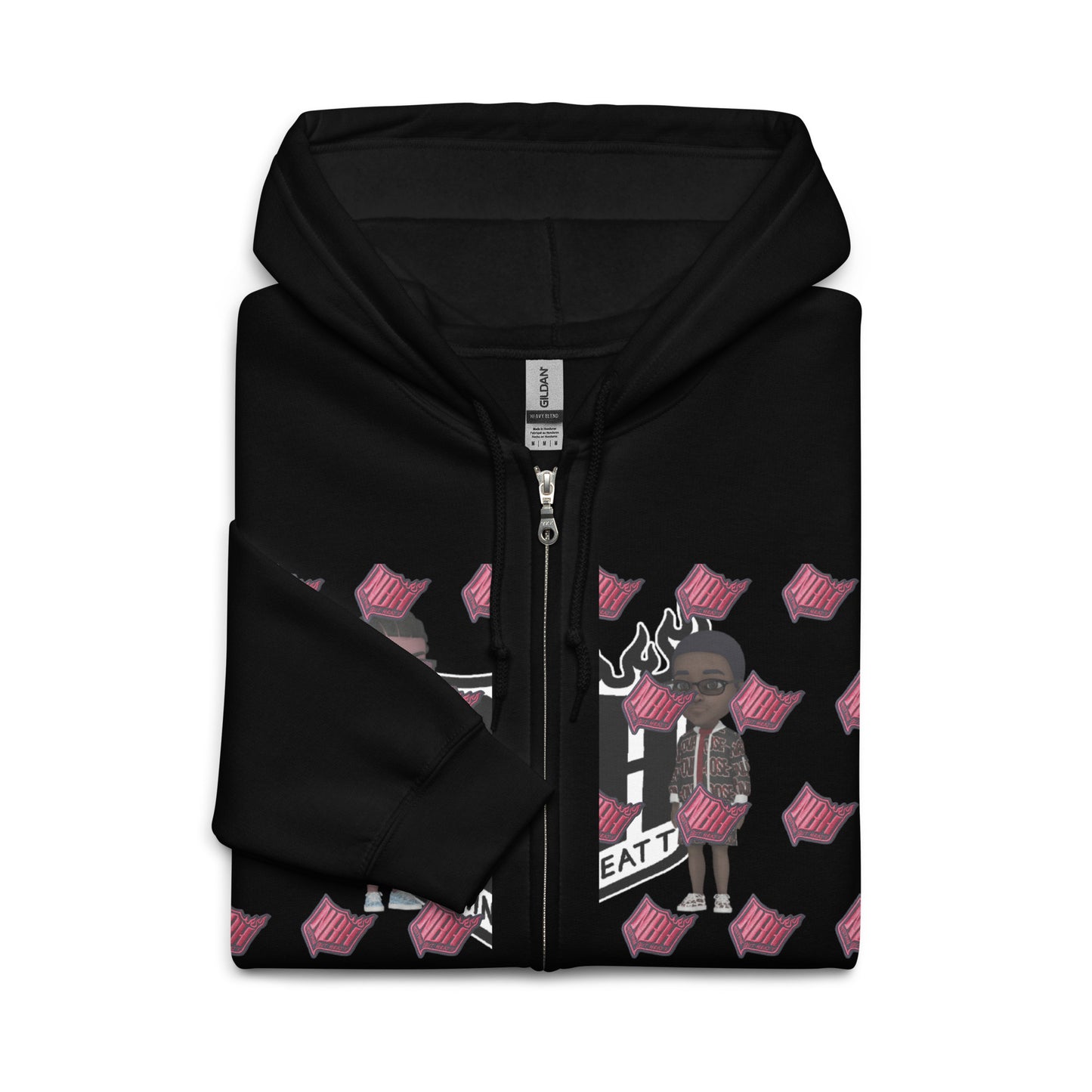 NBH R-Dedication Unisex heavy blend zip hoodie